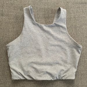 Outdoor Voices Grey/Heather Grey Sports Bra